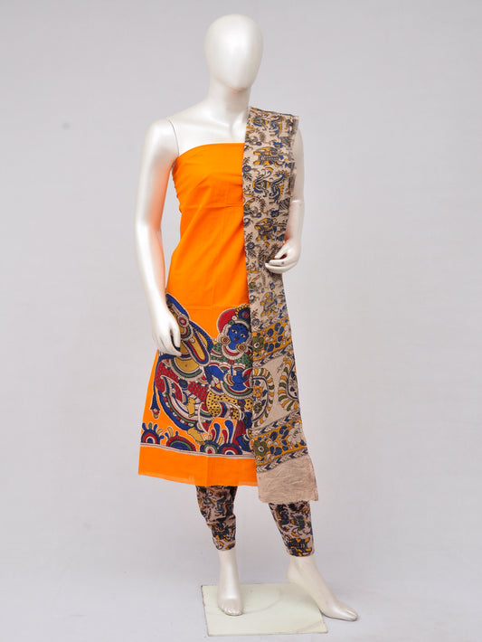 Ladies Dress Material Doll Drop Kalamkari  [D70118033]