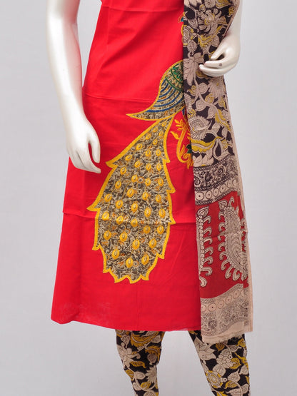 Ladies Dress Material Doll Drop Kalamkari  [D70118037]