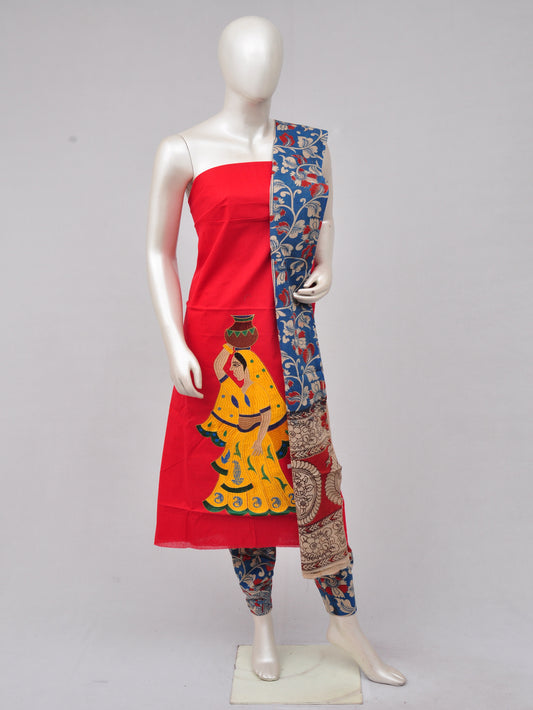Ladies Dress Material Doll Drop Kalamkari  [D70118039]
