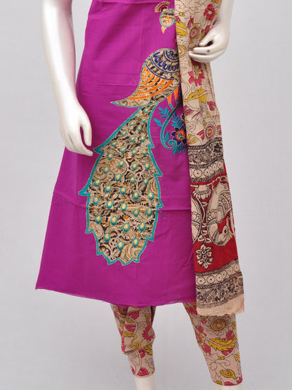 Ladies Dress Material Doll Drop Kalamkari  [D70118040]