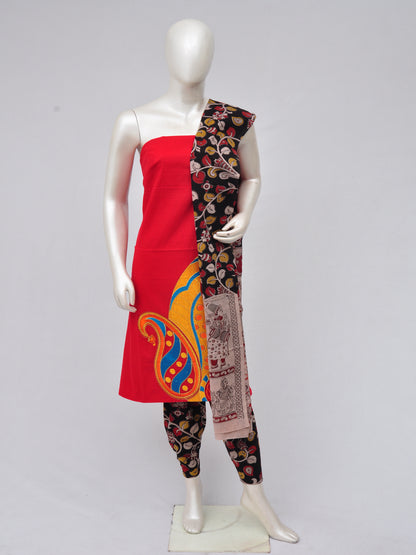 Ladies Dress Material Doll Drop Kalamkari  [D70219001]