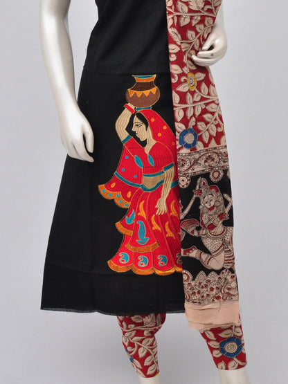 Ladies Dress Material Doll Drop Kalamkari  [D70219003]