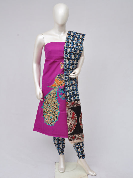 Ladies Dress Material Doll Drop Kalamkari  [D70219006] - DressesForWomen.IN