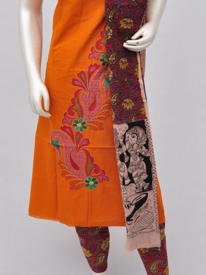 Ladies Dress Material Doll Drop Kalamkari  [D70219015]