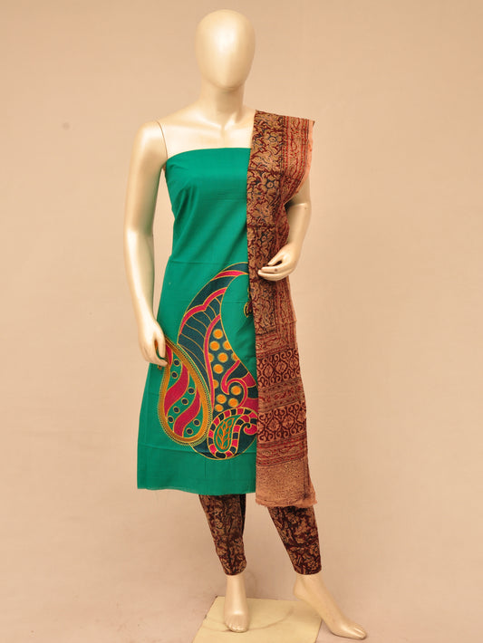 Ladies Dress Material Doll Drop Kalamkari  [D70228006]