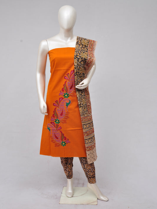 Ladies Dress Material Doll Drop Kalamkari  [D70228007] - DressesForWomen.IN