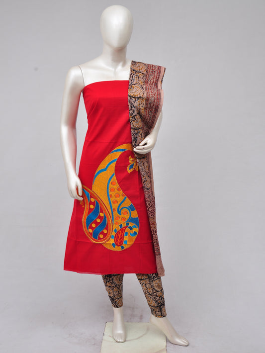 Ladies Dress Material Doll Drop Kalamkari  [D70228009]