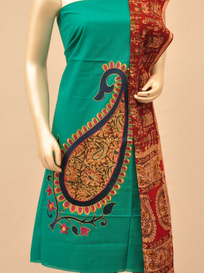 Ladies Dress Material Doll Drop Kalamkari  [D70228010]