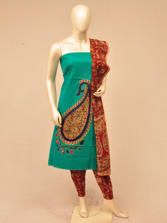 Ladies Dress Material Doll Drop Kalamkari  [D70228010]