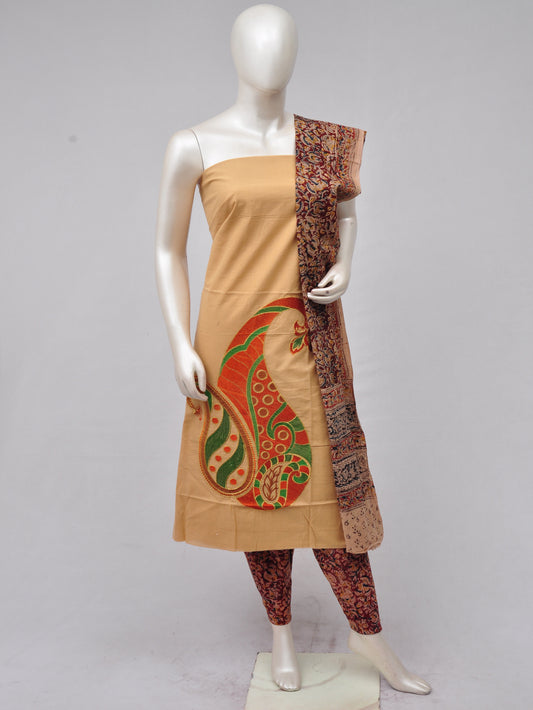 Ladies Dress Material Doll Drop Kalamkari  [D70228011]