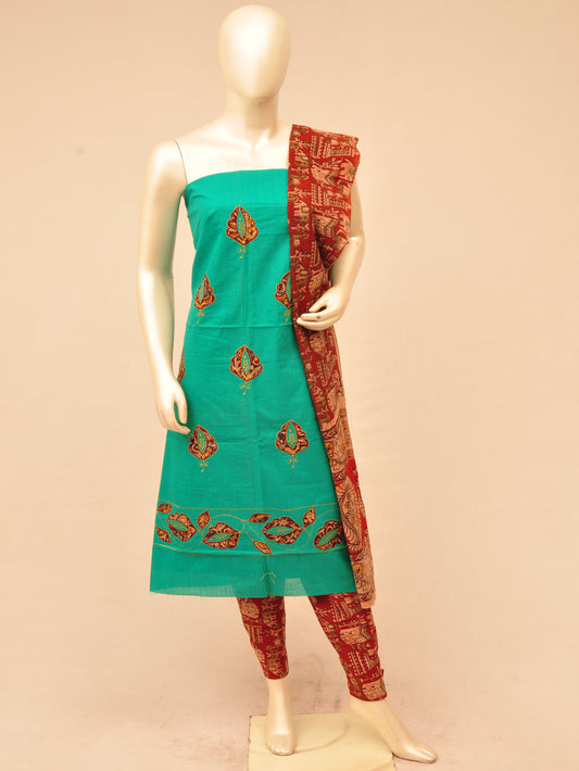 Ladies Dress Material Doll Drop Kalamkari  [D70228012]