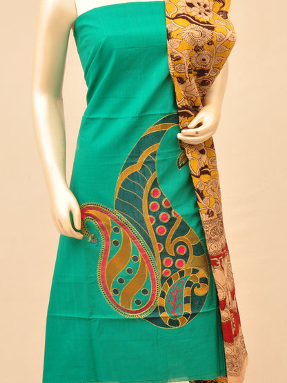 Ladies Dress Material Doll Drop Kalamkari  [D70228014]