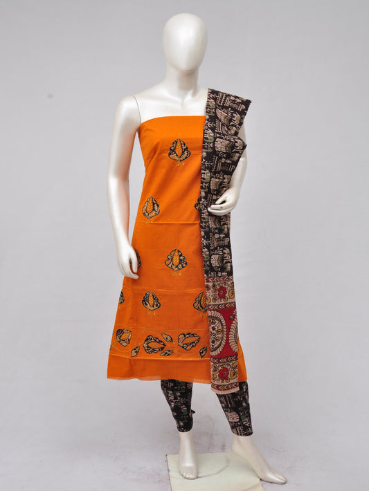 Ladies Dress Material Doll Drop Kalamkari  [D70228016]