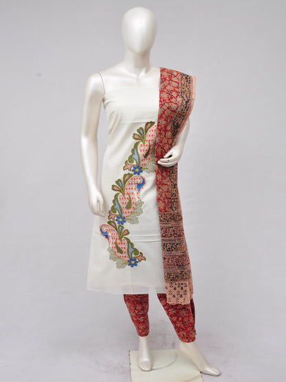 Ladies Dress Material Doll Drop Kalamkari  [D70228018]