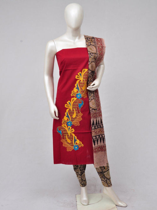 Ladies Dress Material Doll Drop Kalamkari  [D70228019]