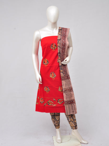 Ladies Dress Material Doll Drop Kalamkari  [D70228022]