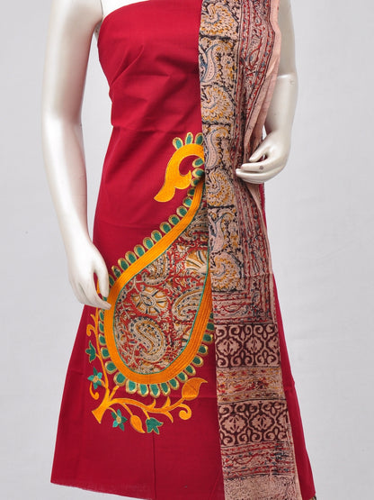 Ladies Dress Material Doll Drop Kalamkari  [D70228023]