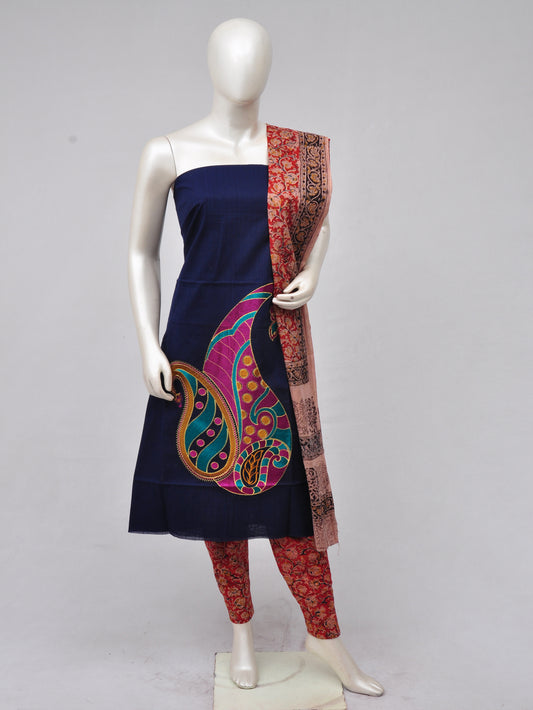 Ladies Dress Material Doll Drop Kalamkari  [D70228027]
