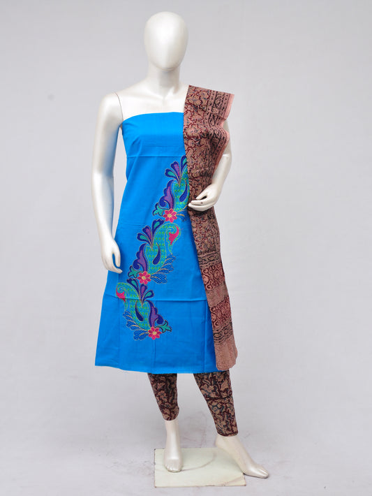 Ladies Dress Material Doll Drop Kalamkari  [D70228028]