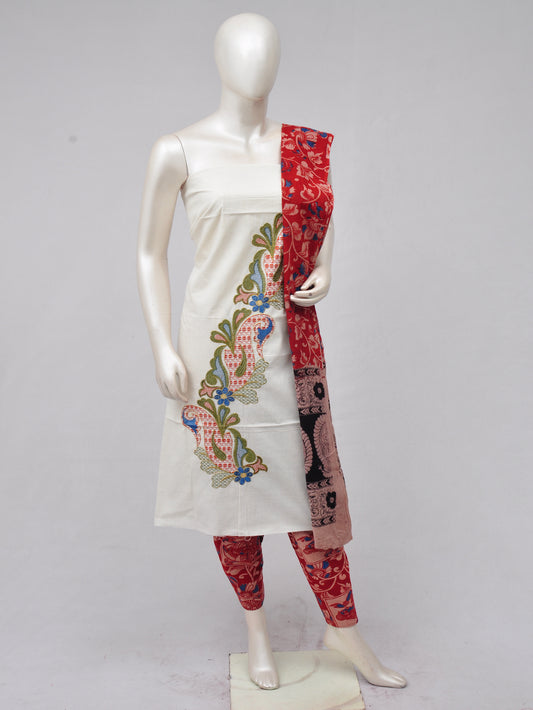 Ladies Dress Material Doll Drop Kalamkari  [D70228029]