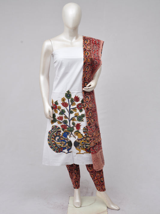 Ladies Dress Material Doll Drop Kalamkari  [D70228042]