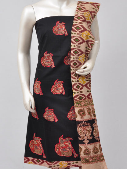 Ladies Dress Material Doll Drop Kalamkari  [D70526066]
