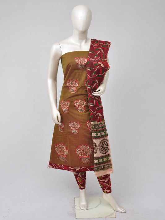 Ladies Dress Material Doll Drop Kalamkari  [D70526068]