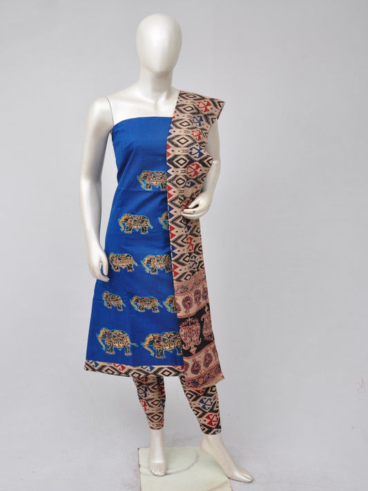Ladies Dress Material Doll Drop Kalamkari  [D70526069]