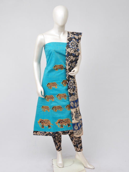 Ladies Dress Material Doll Drop Kalamkari  [D70526072]