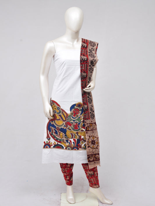 Ladies Dress Material Doll Drop Kalamkari  [D70228051]