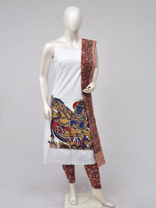 Ladies Dress Material Doll Drop Kalamkari  [D70228056]