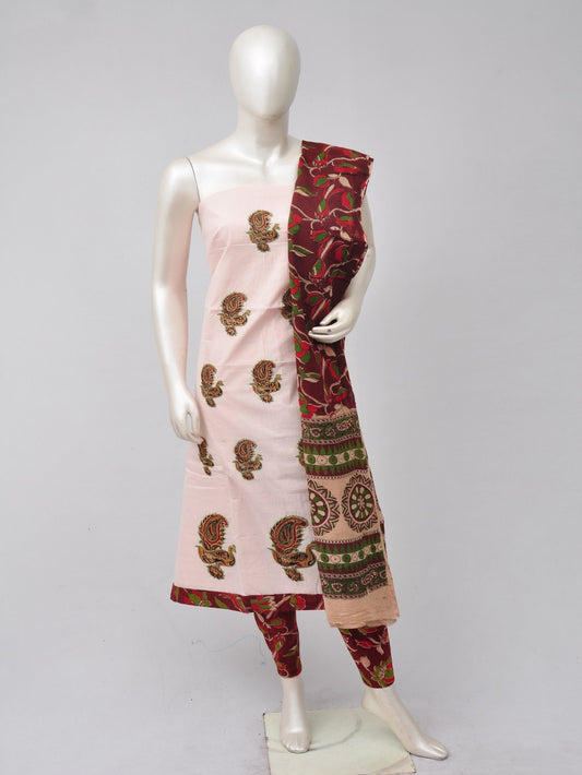 Ladies Dress Material Doll Drop Kalamkari  [D70526078]