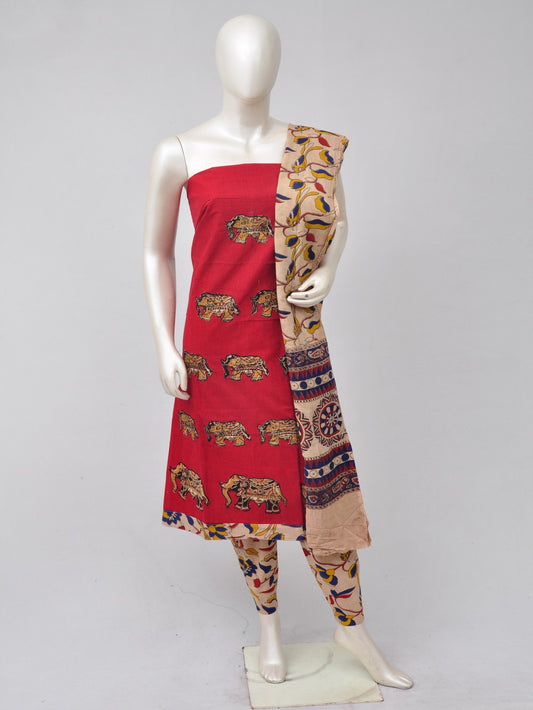 Ladies Dress Material Doll Drop Kalamkari  [D70526079]