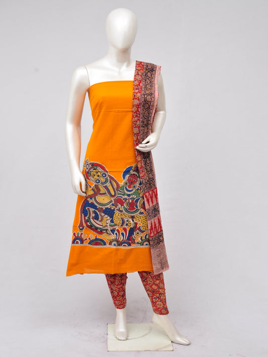 Ladies Dress Material Doll Drop Kalamkari  [D70228058] - DressesForWomen.IN