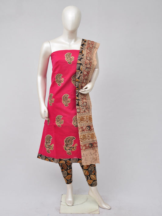 Ladies Dress Material Doll Drop Kalamkari  [D70526080] - DressesForWomen.IN