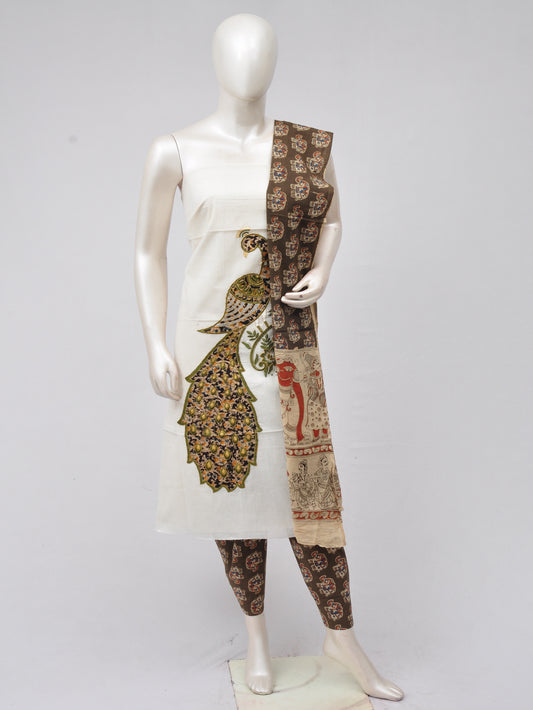 Ladies Dress Material Doll Drop Kalamkari  [D70313000]