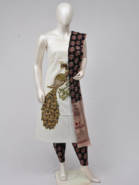 Ladies Dress Material Doll Drop Kalamkari  [D70313001]