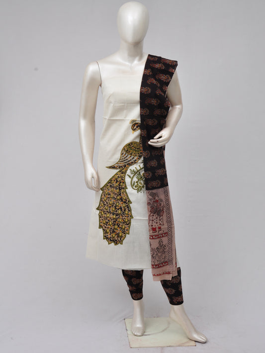 Ladies Dress Material Doll Drop Kalamkari  [D70313002]