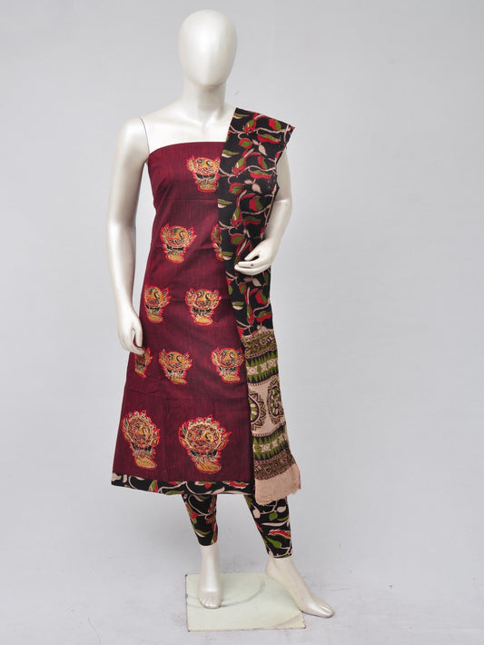 Ladies Dress Material Doll Drop Kalamkari  [D70526088]