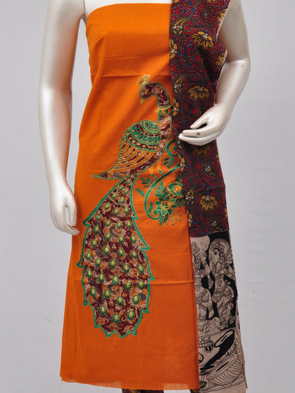 Ladies Dress Material Doll Drop Kalamkari  [D70313009] - DressesForWomen.IN