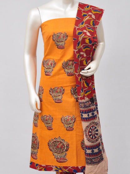 Ladies Dress Material Doll Drop Kalamkari  [D70526091]