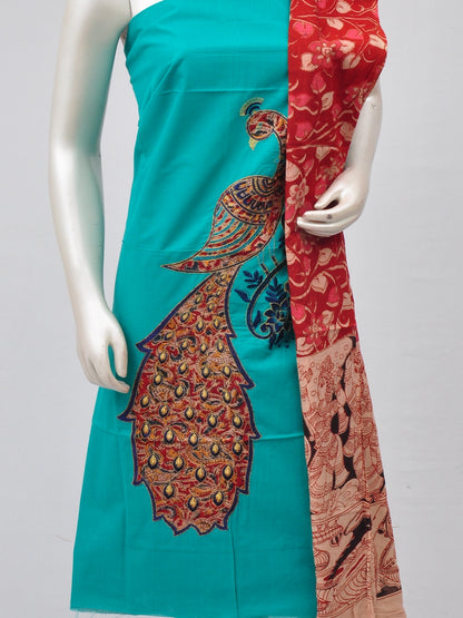 Ladies Dress Material Doll Drop Kalamkari  [D70313011] - DressesForWomen.IN