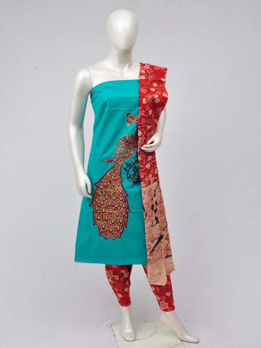 Ladies Dress Material Doll Drop Kalamkari  [D70313011] - DressesForWomen.IN