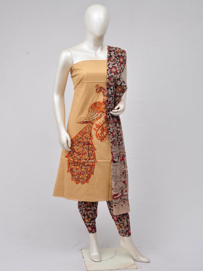 Ladies Dress Material Doll Drop Kalamkari  [D70313013] - DressesForWomen.IN