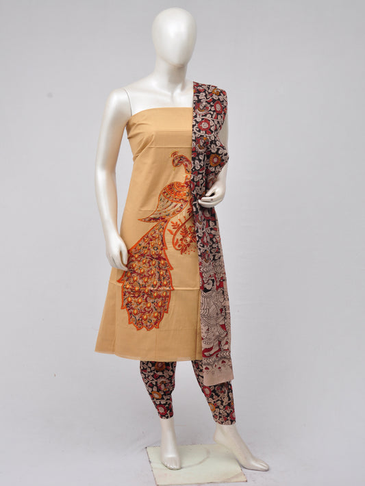 Ladies Dress Material Doll Drop Kalamkari  [D70313013] - DressesForWomen.IN