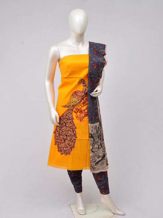 Ladies Dress Material Doll Drop Kalamkari  [D70313015] - DressesForWomen.IN