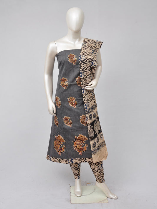 Ladies Dress Material Doll Drop Kalamkari  [D70526098]