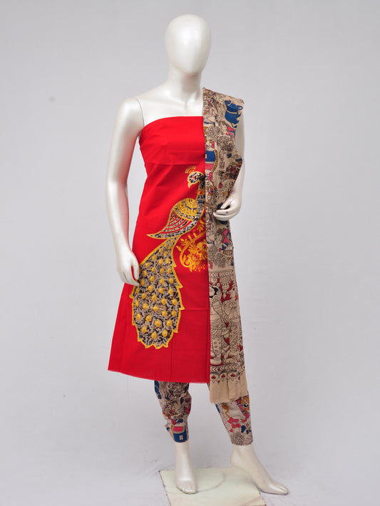 Ladies Dress Material Doll Drop Kalamkari  [D70313018]