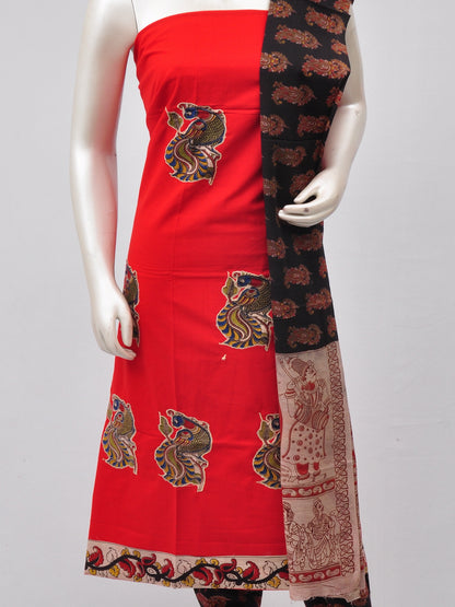 Ladies Dress Material Doll Drop Kalamkari  [D70315001]