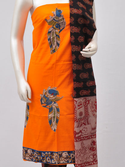 Ladies Dress Material Doll Drop Kalamkari  [D70315003]
